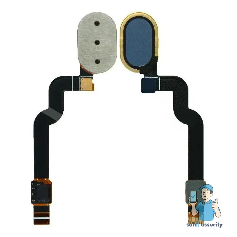 Fingerprint Sensor with Flex Cable for Motorola Moto X4 Blue